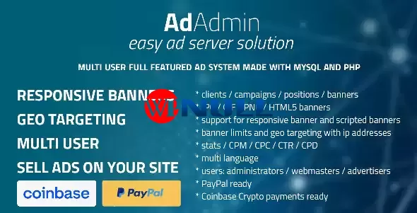 AdAdmin v3.994- Easy full featured ad server