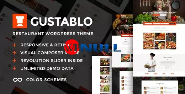 Gustablo v1.17 – Restaurant & Cafe Responsive Theme