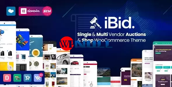 iBid v3.5.1 – Multi Vendor Auctions WooCommerce Theme