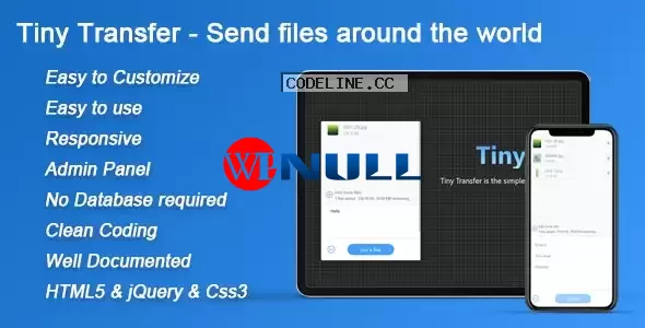 TinyTransfer v1.1.6 – Send files around the world