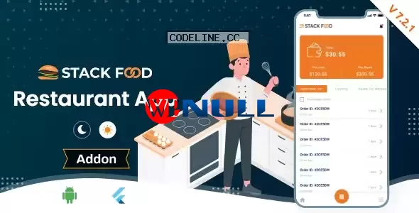 StackFood Multi Restaurant – Food Ordering Restaurant App v7.2.1