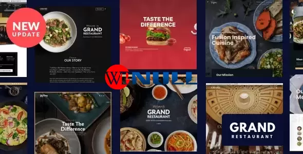 Grand Restaurant v6.5.3 – Restaurant Cafe Theme