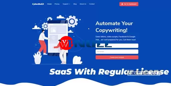 CyberBukit Automatic Writing v1.2.2 – SaaS Ready