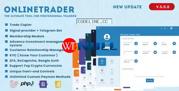 OnlineTrader v5.0.7 – The ultimate tool for professional traders –