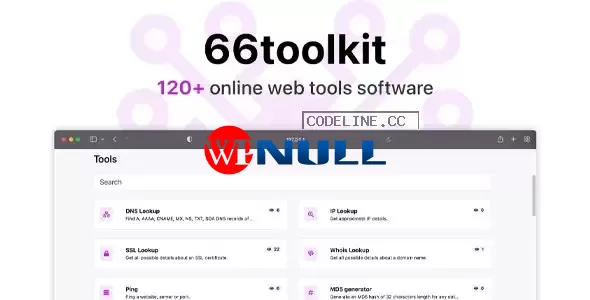 66toolkit v7.0.0 – Ultimate Web Tools System (SAAS)