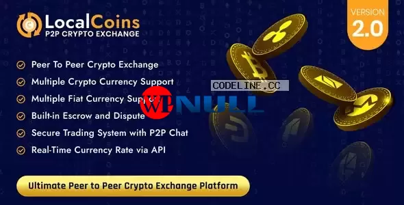 LocalCoins v2.0 – Ultimate Peer to Peer Crypto Exchange Platform