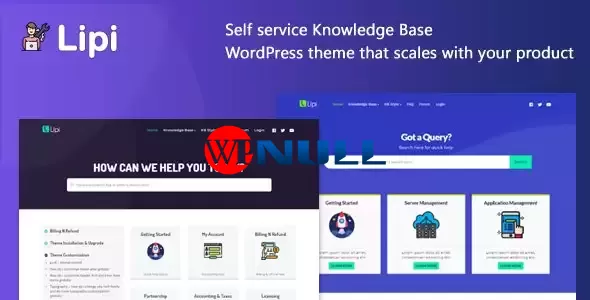 Lipi v1.5 – Self Service Knowledge Base and Creative WordPress Theme