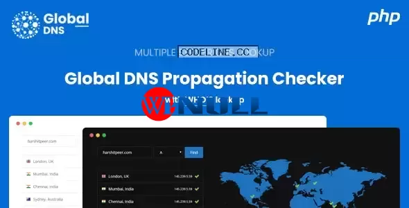 Global DNS v2.3.0 – Multiple Server – DNS Propagation Checker – PHP