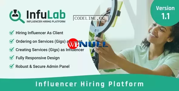InfuLab v1.1 – Influencer Hiring Platform