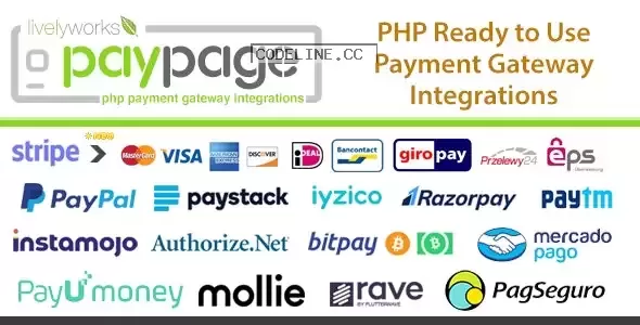PayPage v1.9.0 – PHP ready to use Payment Gateway Integrations