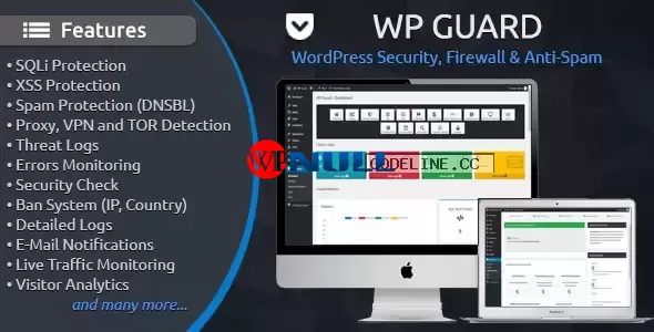 WP Guard v1.5 – Security, Firewall & Anti-Spam plugin for WordPress