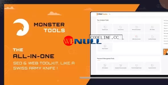 MonsterTools v1.4.0 – The All-in-One SEO & Web Toolkit, like a Swiss Army Knife –