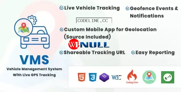 Vehicle Management System With Live GPS Tracking v6.0
