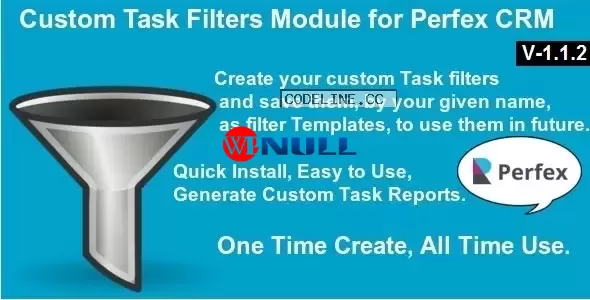Custom Task Filters Module for Perfex CRM v1.1.2