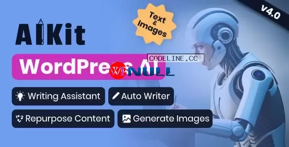 AIKit v4.0.0 – WordPress AI Automatic Writer, Chatbot, Writing Assistant & Content Repurposer