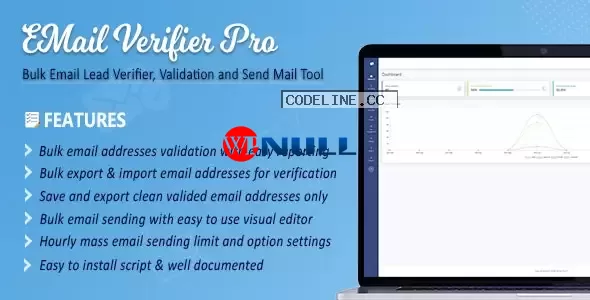 Email Verifier Pro v3.0.1 – Bulk Email Addresses Validation, Mail Sender & Email Lead Management Tool