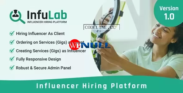 InfuLab v1.0 – Influencer Hiring Platform