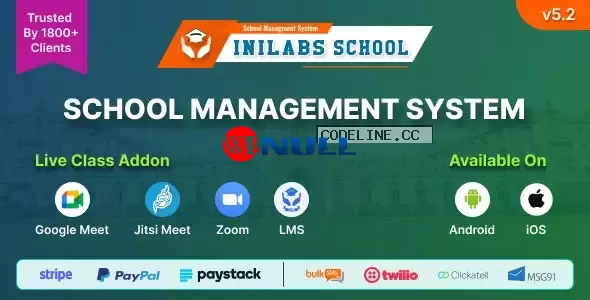 Inilabs School Express v5.2 – School Management System