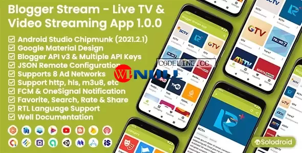 The Stream v4.1.1 – Live TV & Video Streaming App