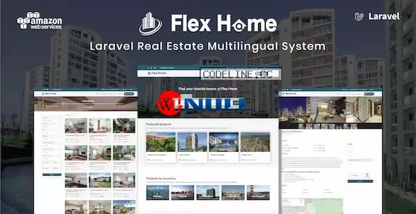Flex Home v2.36.0 – Laravel Real Estate Multilingual System