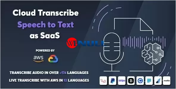 Cloud Transcribe v1.0.1 – Speech to Text as SaaS