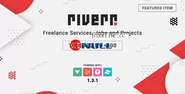 Riverr v1.3.1 – Freelance Services & Projects Platform