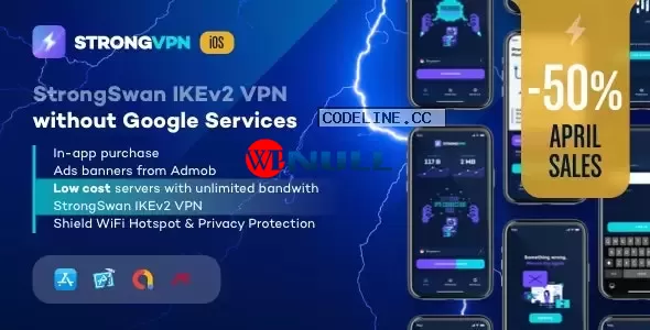 StrongVPN v1.3.0 – StrongSwan IKEv2 VPN stable & free VPN proxy for iOS
