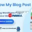 Follow My Blog Post WordPress Plugin v2.2.0