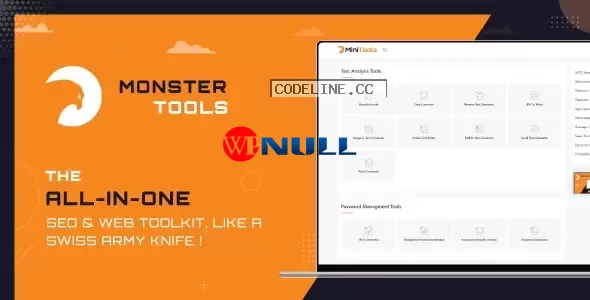 MonsterTools v1.3.1 – The All-in-One SEO & Web Toolkit, like a Swiss Army Knife