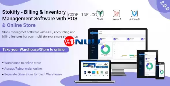 Stockifly v2.0.0 – Billing & Inventory Management with POS and Online Shop