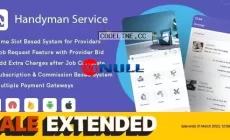 Handyman Service 7.16.0 – Flutter On-Demand Home Services App with Complete Solution