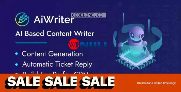 Perfex AiWriter v2.0.0 – Content Generator And Automatic Ticket Reply Module