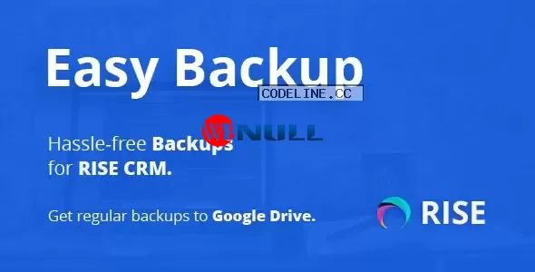 Easy Backup v1.0 – Regular backups for RISE CRM