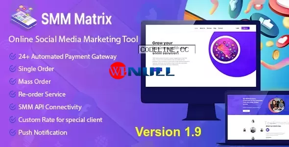 SMM Matrix v1.9 – Social Media Marketing Tool