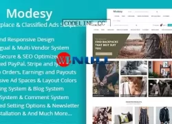 Modesy v2.3 – Marketplace & Classified Ads Script