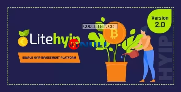 LiteHYIP 2.0 – Simple HYIP Investment Platform