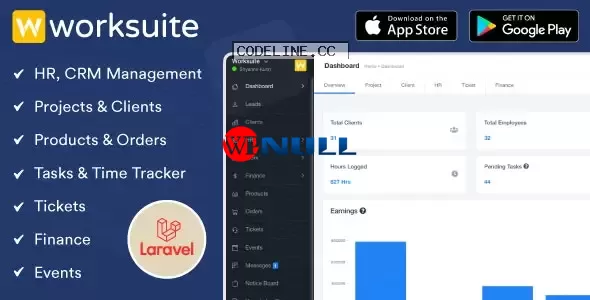 WORKSUITE v5.2.83 – HR, CRM and Project Management